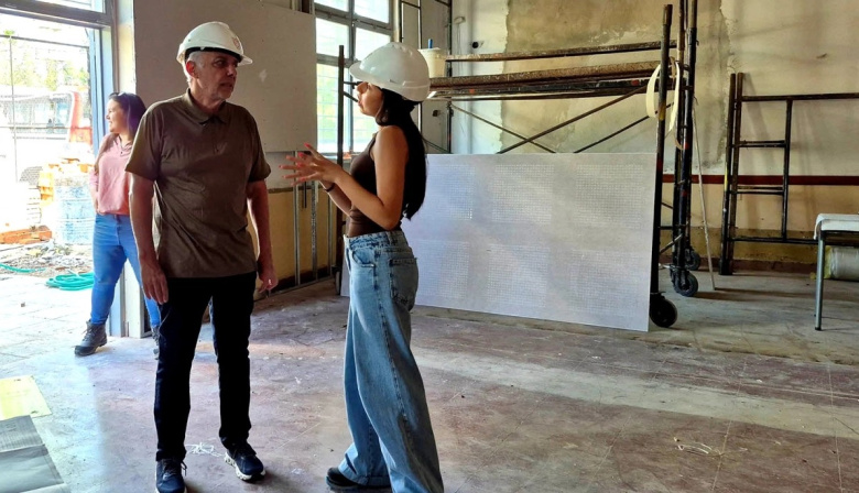 Avanza en Tigre la construcción de un auditorio para actividades culturales