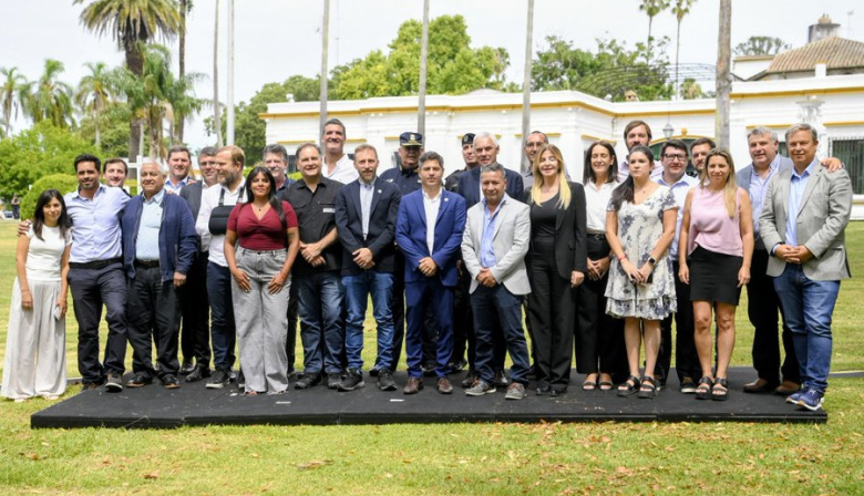 Kicillof encabezó el Congreso de Seguridad y sumó municipios al programa Entramados