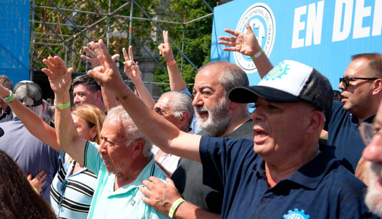 CGT define su estrategia: conferencia de prensa para confimar paro general