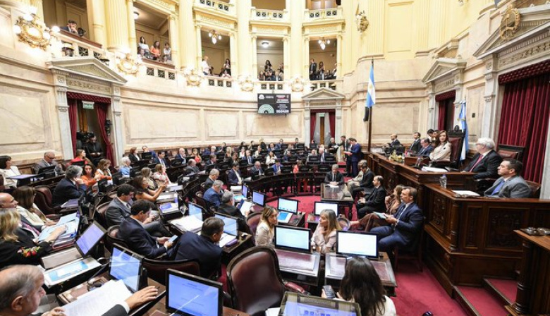 EN VIVO-Glaciares y Mercosur-UE: sesión caliente en el Senado con detenidos y un camarógrafo herido