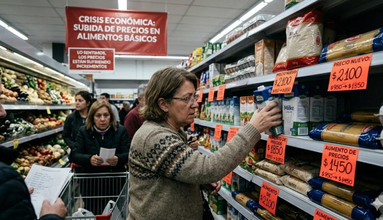 La inflación no cede: alimentos suben 4,2% en febrero