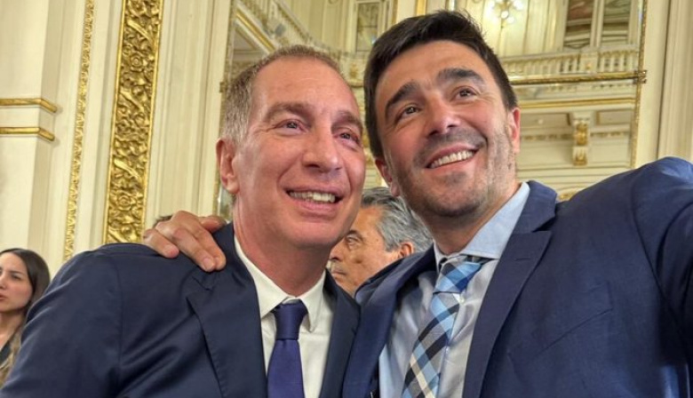 Pintado de violeta: Santilli sumó a Galli al Ministerio del Interior