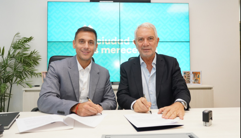 Alak y Álvarez firmaron un acuerdo para realizar actividades educativas en la República de los Niños