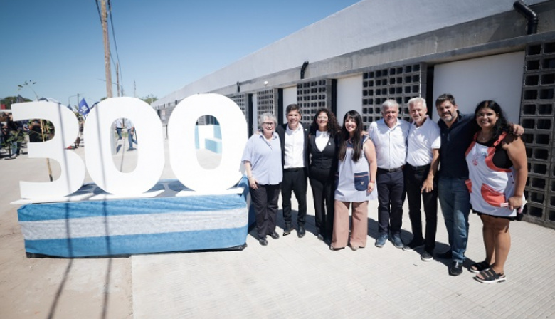Un nuevo polo educativo para El Pato: Kicillof inauguró la escuela N°300