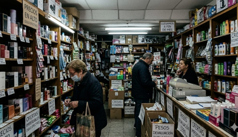 Las ventas minoristas pyme descendieron 5,6% interanual en febrero