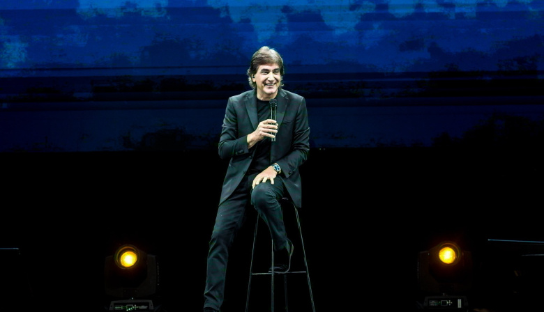 Dante Gebel lanza su candidatura presidencial en Lanús