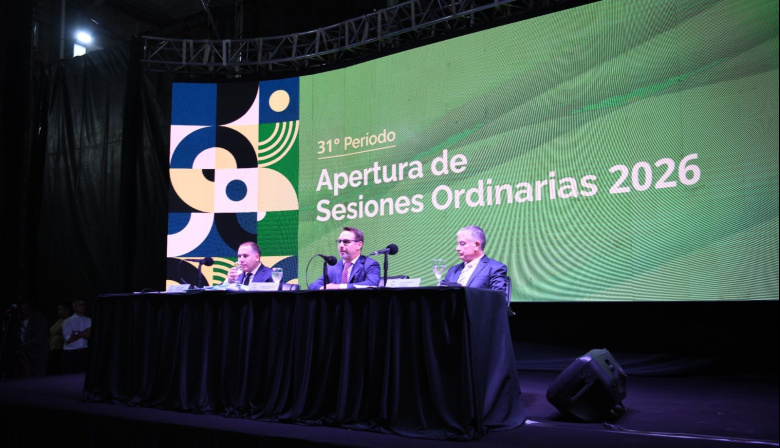 Descalzo abrió sesiones con críticas a Nación y una agenda centrada en obras y servicios