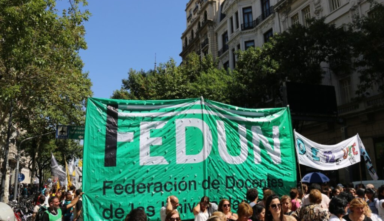 Nuevo paro nacional docente: la FEDUN va a la huelga por salarios y financiamiento universitario