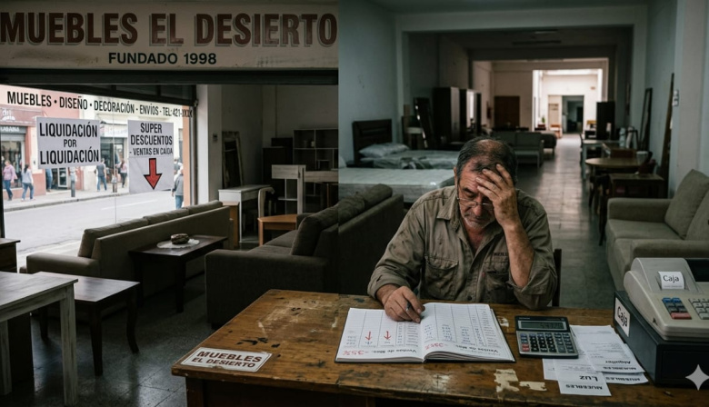 Ventas minoristas pyme en caída