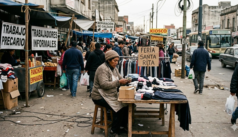 La informalidad laboral trepó a 43% y golpea más fuerte a mujeres y jóvenes