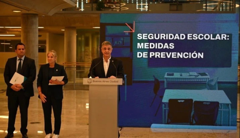 Jorge Macri: “Las amenazas en escuelas no son una broma, son un delito” y activó protocolos de control