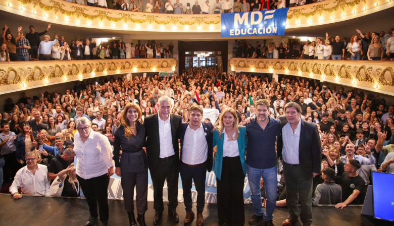 Kicillof lanzó el MDF Educación y llamó a construir “un proyecto de transformación”