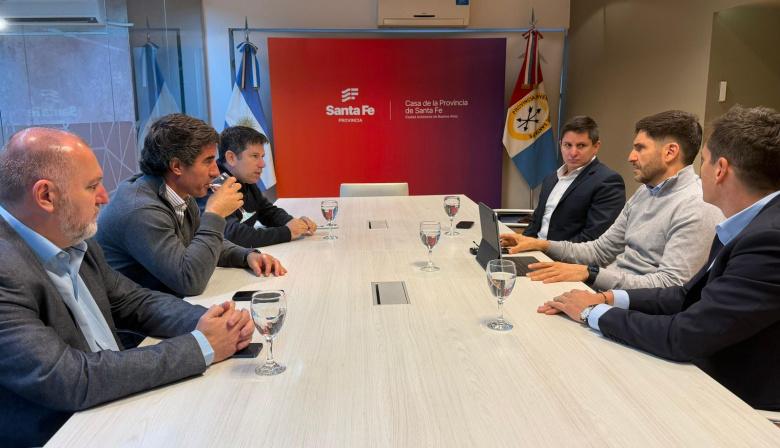 Dirigentes de la UCR bonaerense se reunieron con Pullaro para avanzar en la reorganización del partido