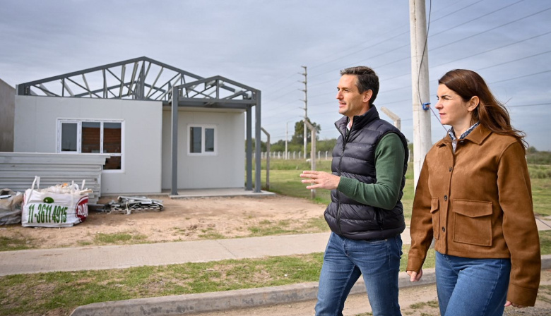 Mantegazza y Fernández compartieron agenda en San Vicente para impulsar proyectos locales