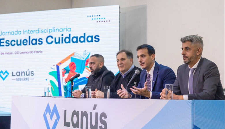 Lanús creó la Mesa de Coordinación Interpoderes de Seguridad Local y lanzó “Escuelas Cuidadas”  