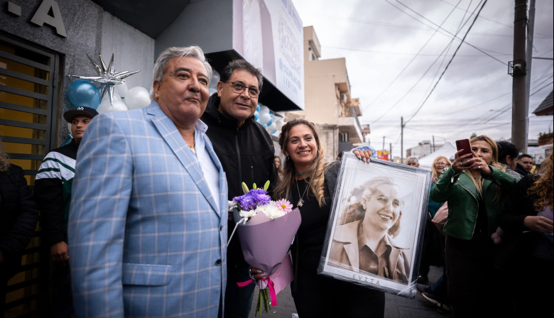 Ledesma inauguró la Unidad Básica “7 de Mayo” en homenaje a Eva Perón