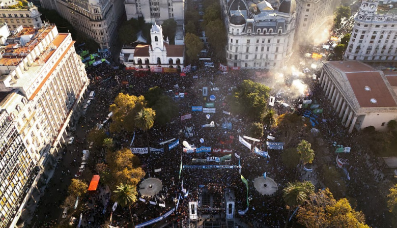 Histórica Marcha Federal Universitaria: una multitud le exigió al Gobierno que cumpla la Ley de Financiamiento