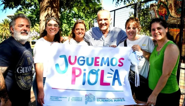 Talleres, juego y contención: el programa “Juguemos Piola” pasó por Pehuajó