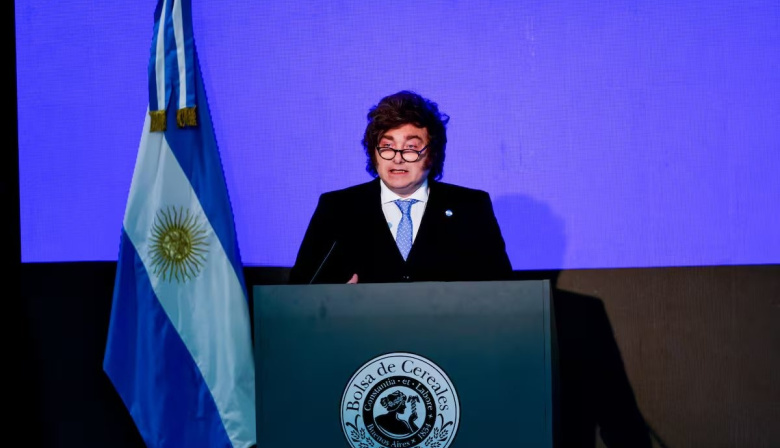Milei promete fin de las retenciones a la industria y baja gradual para el agro: “Vamos a liberar al sector”