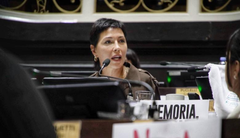 Mayra Mendoza apuntó contra Adorni por gastos millonarios en su casa: “La gente apenas sobrevive”
