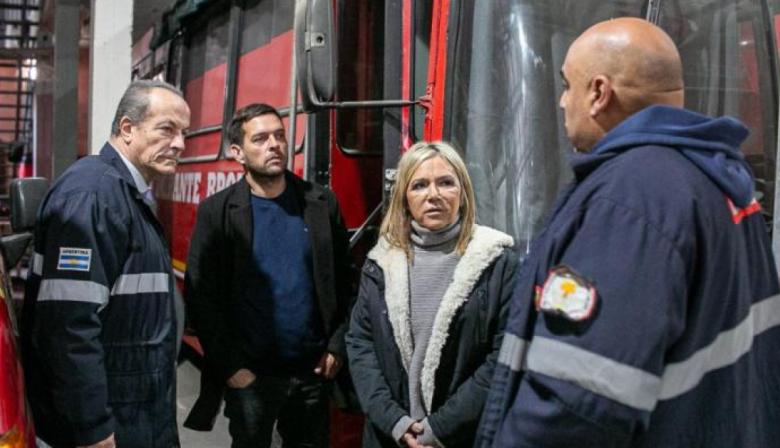 Bomberos Voluntarios: Almirante Brown reconoció su compromiso comunitario