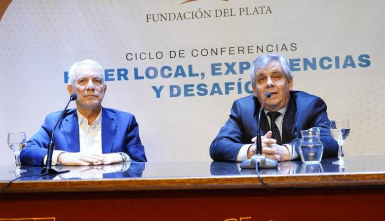En La Plata, Britos expuso junto a Alak y reclamó que la inseguridad deje de usarse para la disputa política