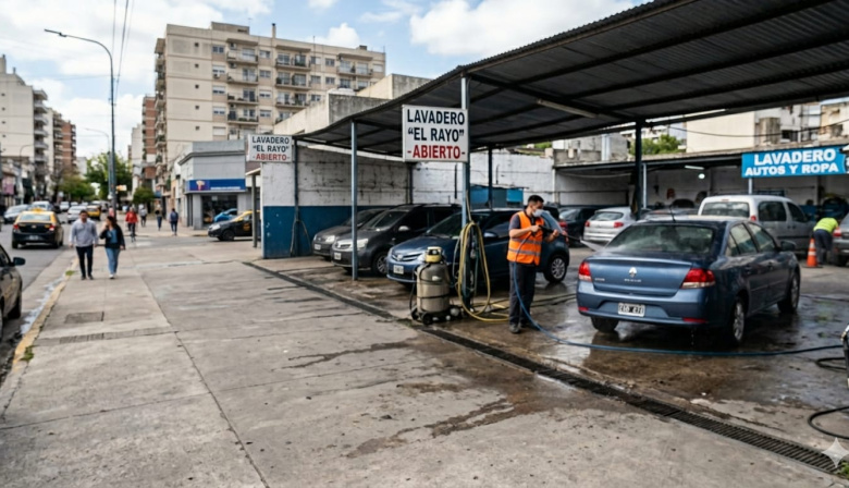 Impulsan multas y restricciones al uso de agua potable en lavaderos y edificios