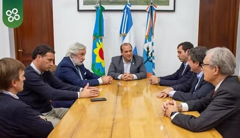 Conte Grand visitó Trenque Lauquen para fortalecer la agenda de seguridad y gestión con el municipio