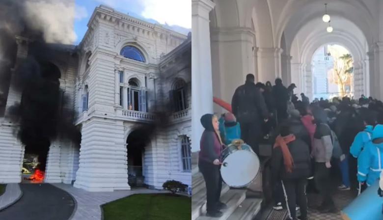 Concejal radical pide sanciones tras la protesta de cooperativistas en La Plata