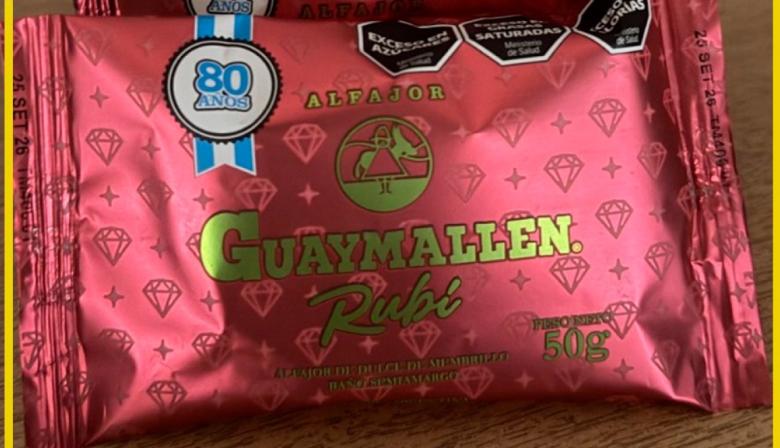 Llegó el nuevo alfajor Guaymallén Rubí: cómo es, de qué está hecho y cuánto podría costar en kioscos