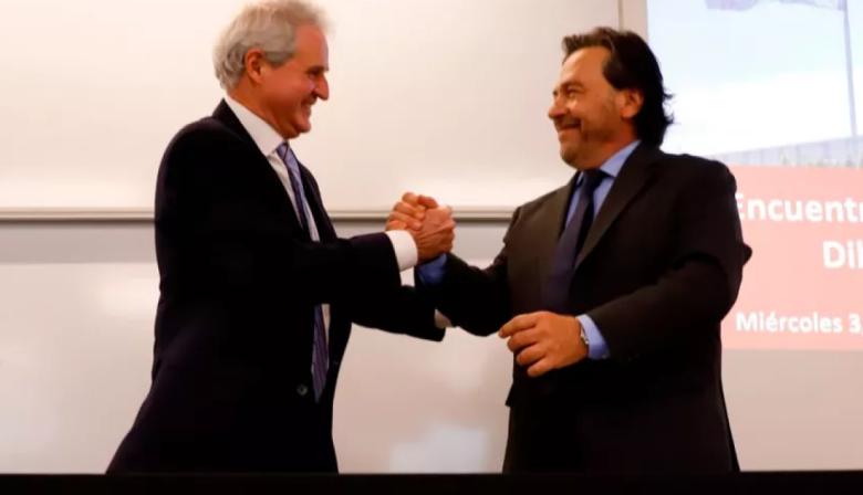 Sáenz firmó un acuerdo educativo con la Universidad Torcuato Di Tella