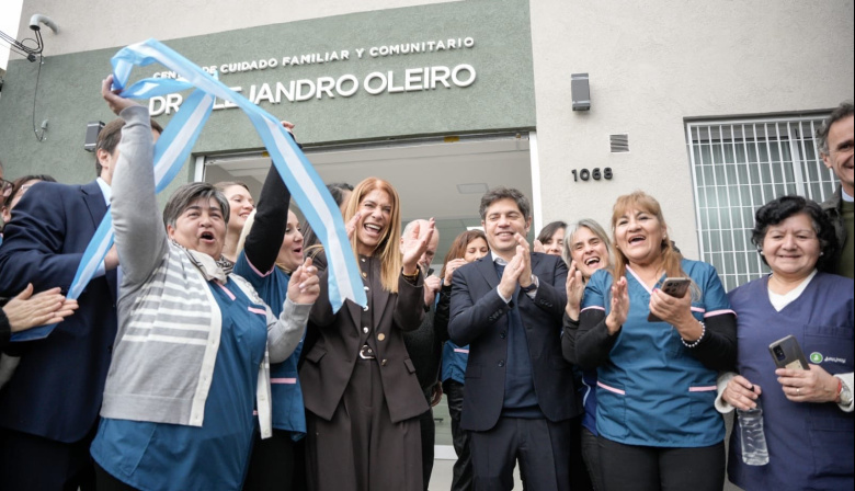 Kicillof y Sierra inauguraron en Gerli un nuevo Centro de Salud con inversión de más de $615 millones