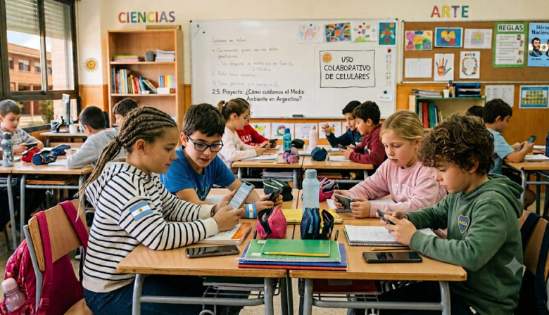 59% de los chicos de 8 años ya tiene celular propio: las escuelas prohíben, pero el impacto en el aprendizaje es incierto  