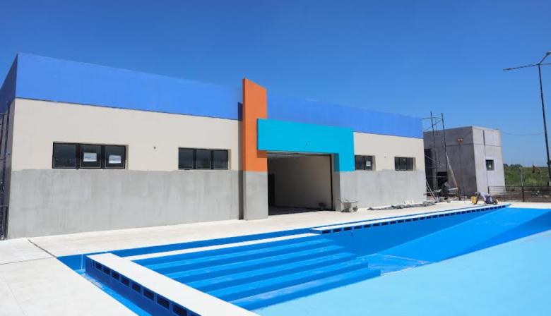El Mega Polideportivo de Virrey del Pino alcanzó el 80% de ejecución