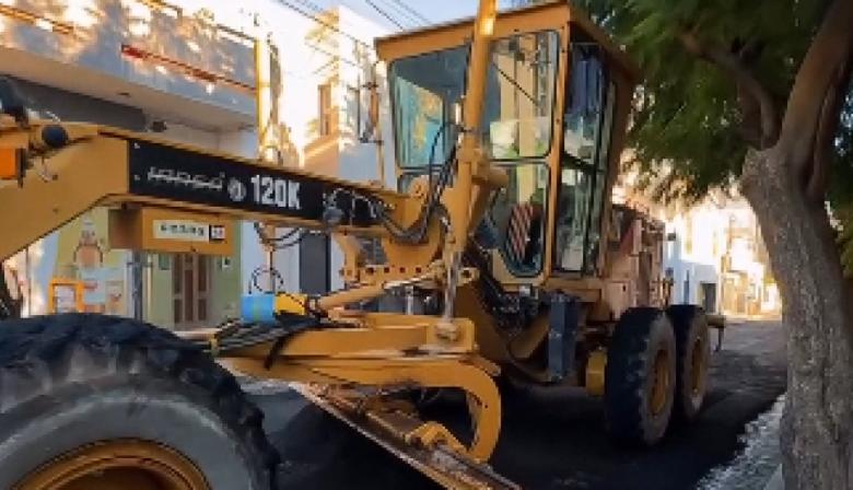 San Nicolás avanza con obras viales y Passaglia resaltó la pavimentación de 87 barrios