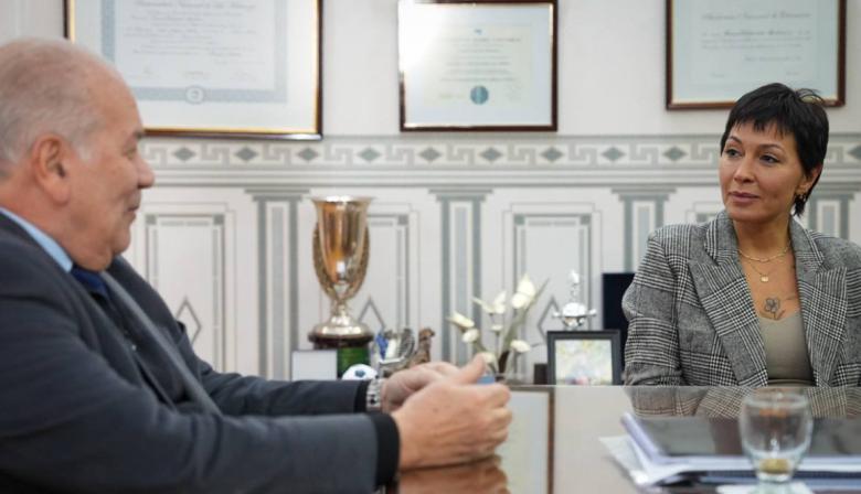 Mayra Mendoza reclamó financiamiento internacional para las obras de los arroyos San Francisco y Las Piedras