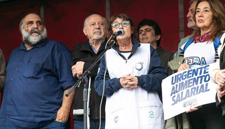 "Gabinete de machirulos y violentos": CTERA endureció el reclamo y no descarta nuevo paro