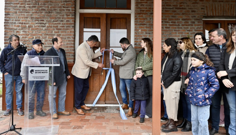 25 de Mayo recupera la estación y abre su Casa del Turismo