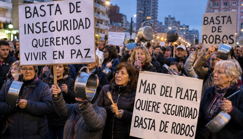 Vecinos de Mar del Plata lanzan un Mapa del Delito para visibilizar la inseguridad y reclamar al Estado