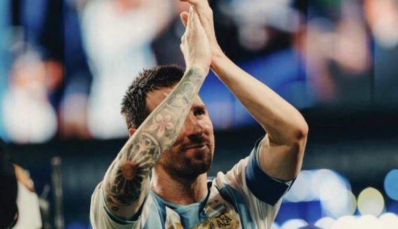 Leyenda: Lionel Messi anunció su retiro de la Selección Argentina