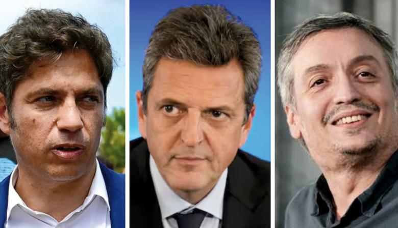 El PJ reunió a Kicillof, Massa y Máximo y cerró filas para defender las PASO
