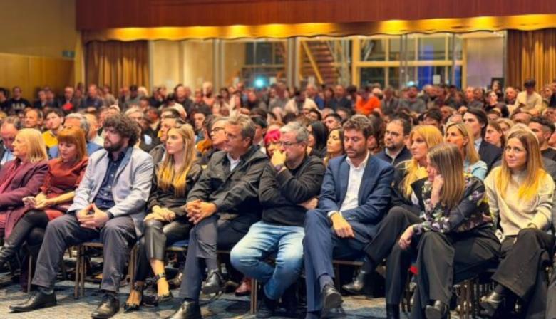 Massa reapareció en Rosario y pidió unidad para construir una alternativa nacional