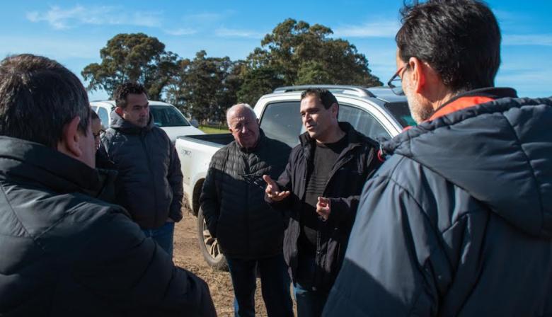 Puerto Quequén aportó fondos para recuperar caminos rurales afectados por las lluvias