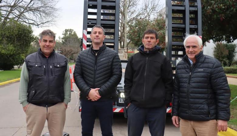 Pila destinó más de $93 millones a caminos rurales y al Hospital Municipal