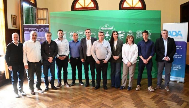 La Cuenca del Salado A4 se reunió en Rivadavia para coordinar acciones ante El Niño