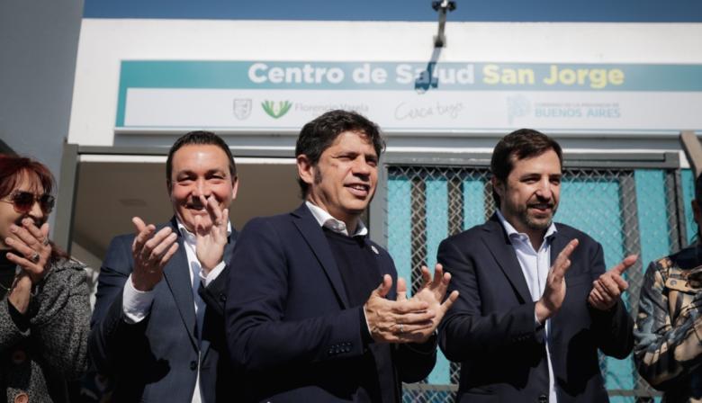 Kicillof inauguró un CAPS y destacó la ampliación de derechos en Florencio Varela