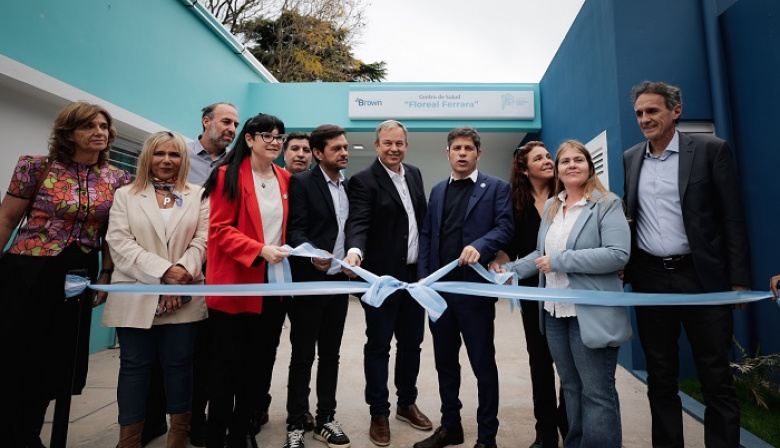 Kicillof abrió el CAPS 213 en Brown y desafió a Milei: "La salud es un derecho, no un negocio"