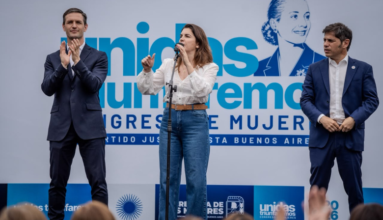 Mariel Fernández en el PJ bonaerense: "Las mujeres estamos para incomodar y transformar"