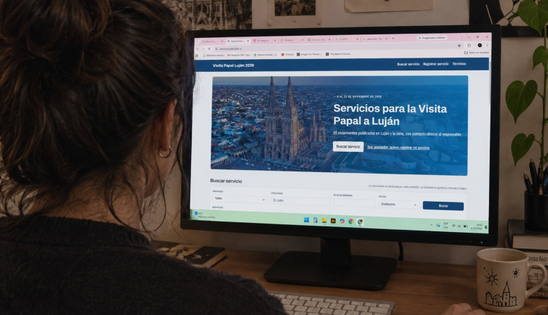 Luján lanzó una web con alojamientos y servicios por la visita del Papa León XIV