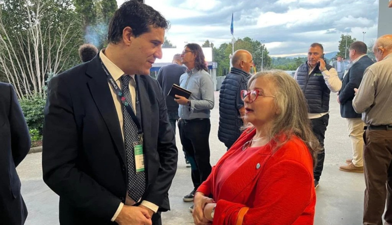 Abad participó de la feria pesquera más grande del mundo en Vigo y pidió eliminar retenciones al sector